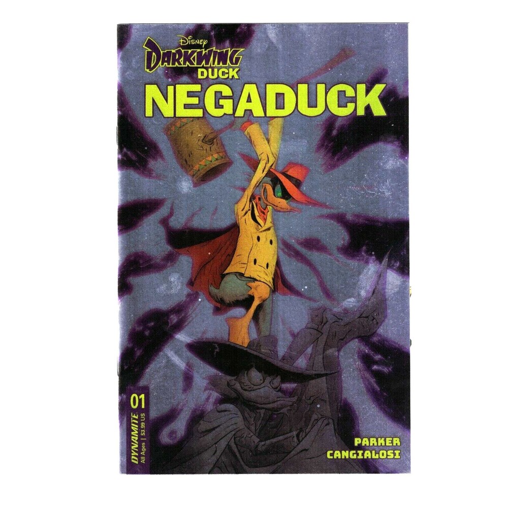 DARKWING DUCK: NEGADUCK #1 NM+ FOIL JAE LEE VARIANT 2023 DYNAMITE DISNEY COMICS